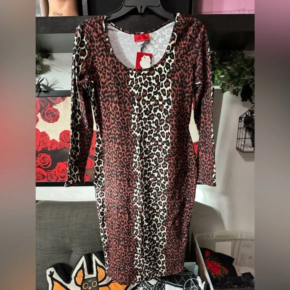 NWT Deadly Dames Hotrod Honey dress L - Picture 2 of 9